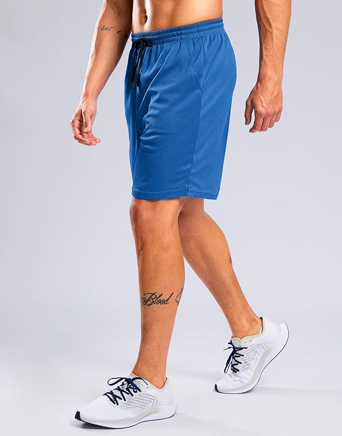 G Gradual Men's Athletic Workout Shorts with Pockets 5"/7"/9" Lightweight Quick Dry Gym Basketball Running Shorts for Men