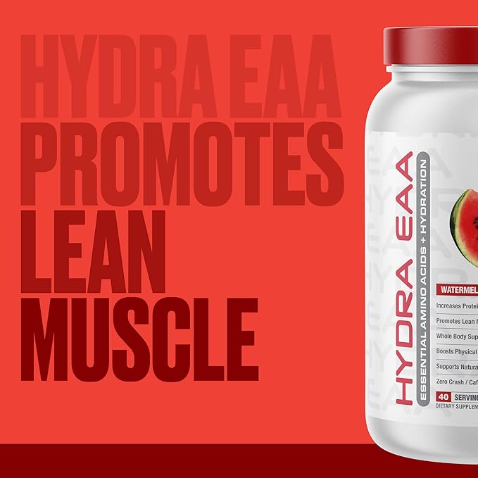 Metabolic Nutrition Hydra EAA, 1000g of Essential Amino Acids + Hydration, EAAs, BCAAs, Glutamine, Electorlytes, Coconut Water & Glycerol, Amazing Flavors (Fruit Punch, 1000g)