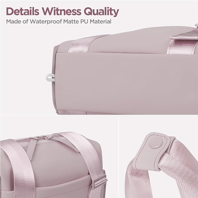 Mini Gym Bag for Women Girls Small Gym Tote Bag with Wet Compartment Waterproof Travel Duffle Bag Cute Workout Sport Bag