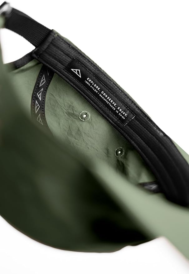 Tillak Wallowa Camp Hat, Lightweight Nylon 5 Panel Cap with Snap Closure