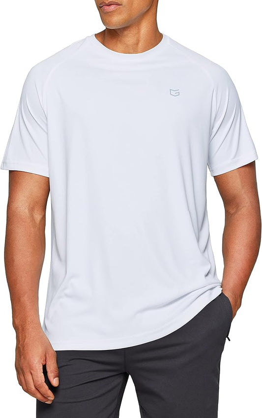 G Gradual Men's Workout Quick Dry T-Shirts Short Sleeve Lightweight Cooling Gym Shirts Tee for Running, Beach, Hiking