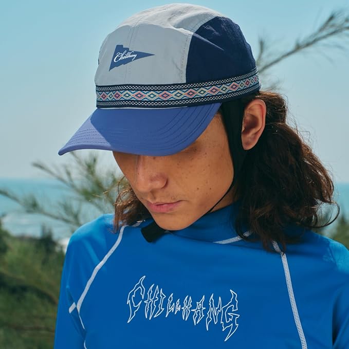 Vintage American-Style Sports Sunscreen Baseball Cap,Outdoor Camping Sunshade Waterproof and Non-Slip Surfing Hat Water Sport