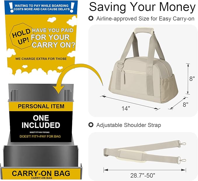 Small Gym Bag 14 inch for Women & Men Mini Gym Duffel Bag with Wet Compartment Waterproof Travel Duffle Bag for Sports Workout Dance