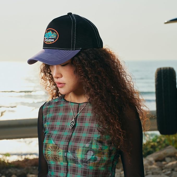 Vintage American-Style Sports Sunscreen Baseball Cap,Outdoor Camping Sunshade Waterproof and Non-Slip Surfing Hat Water Sport