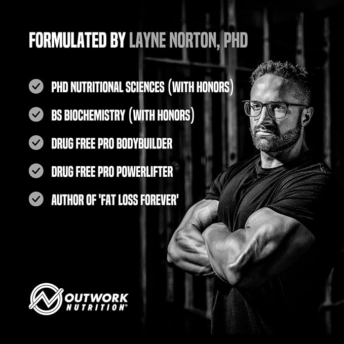 Outwork Nutrition Post Workout Recovery Powder - Creatine Monohydrate, KSM-66 Ashwagandha & Tart Cherry - Speeds Recovery, Eases Soreness - Creatine Powder for Men & Women, Unflavored, 240 Gr