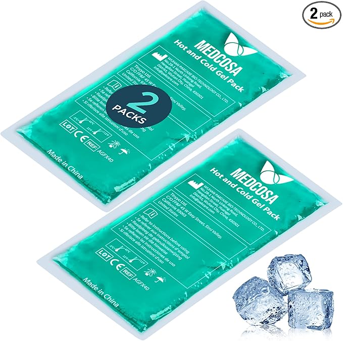 Medcosa Large Flexible Sport Ice Pack | Any Ache, Any Pain, We’ve Got You Covered | Extra Large Cold Reusable Pack | Ideal for Sport Injuries, R.I.C.E Treatment & Back Ailments