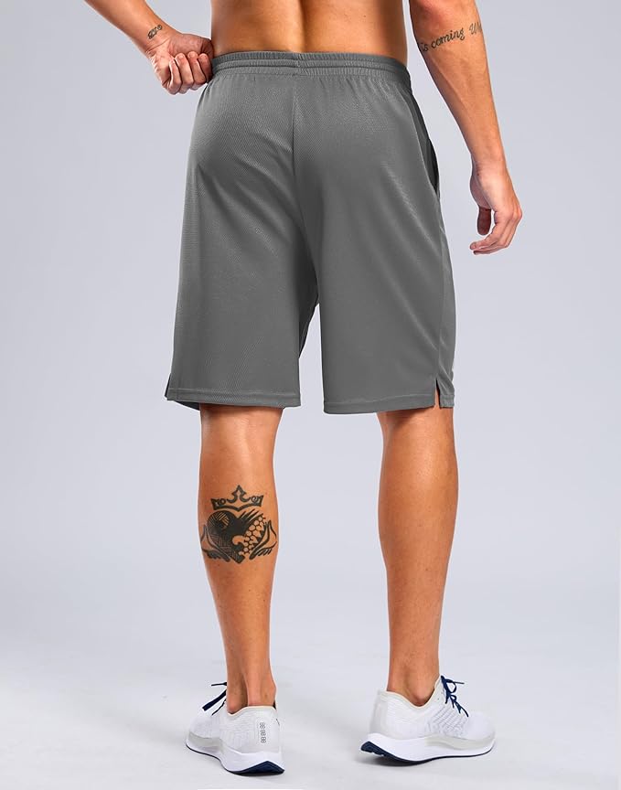 G Gradual Men's Athletic Workout Shorts with Pockets 5"/7"/9" Lightweight Quick Dry Gym Basketball Running Shorts for Men