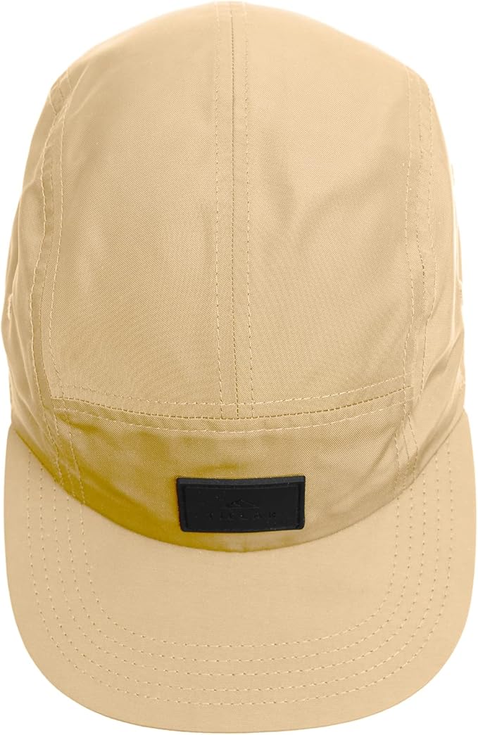 Tillak Wallowa Kodra Hat, Lightweight Oxford Nylon 5 Panel Cap with Snap Closure
