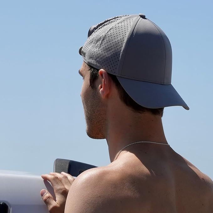 ANKOR Performance Hat - Water Resistant UPF 50 Lightweight Men’s Baseball Cap | Men’s Hat for Workout, Outdoor, Beach, Sports