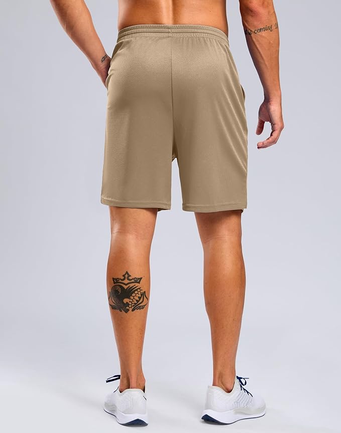 G Gradual Men's Athletic Workout Shorts with Pockets 5"/7"/9" Lightweight Quick Dry Gym Basketball Running Shorts for Men