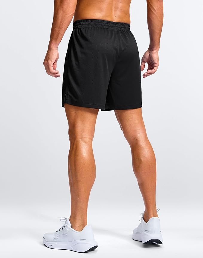 G Gradual Men's Athletic Workout Shorts with Pockets 5"/7"/9" Lightweight Quick Dry Gym Basketball Running Shorts for Men