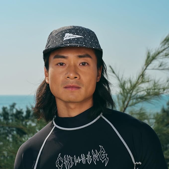 Vintage American-Style Sports Sunscreen Baseball Cap,Outdoor Camping Sunshade Waterproof and Non-Slip Surfing Hat Water Sport