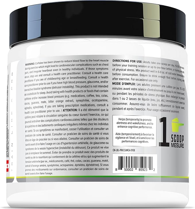 Prevail Pre Workout Powder with Nootropics: Pre Workout for Men and Women, Cutting Edge Energy and Focus Supplement with L Citrulline, Alpha GPC, L Tyrosine | Sour Lime Gummy, 40 Scoops