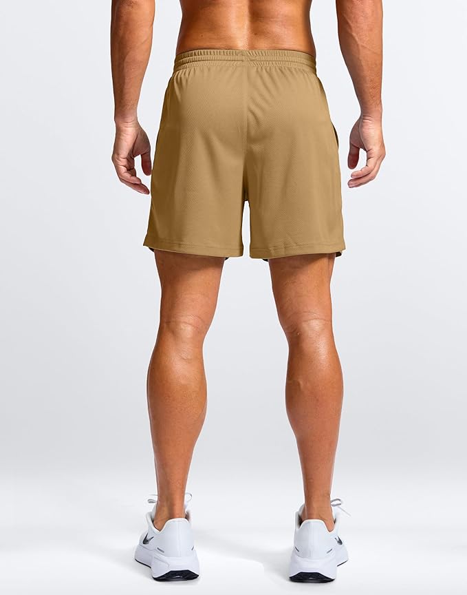 G Gradual Men's Athletic Workout Shorts with Pockets 5"/7"/9" Lightweight Quick Dry Gym Basketball Running Shorts for Men