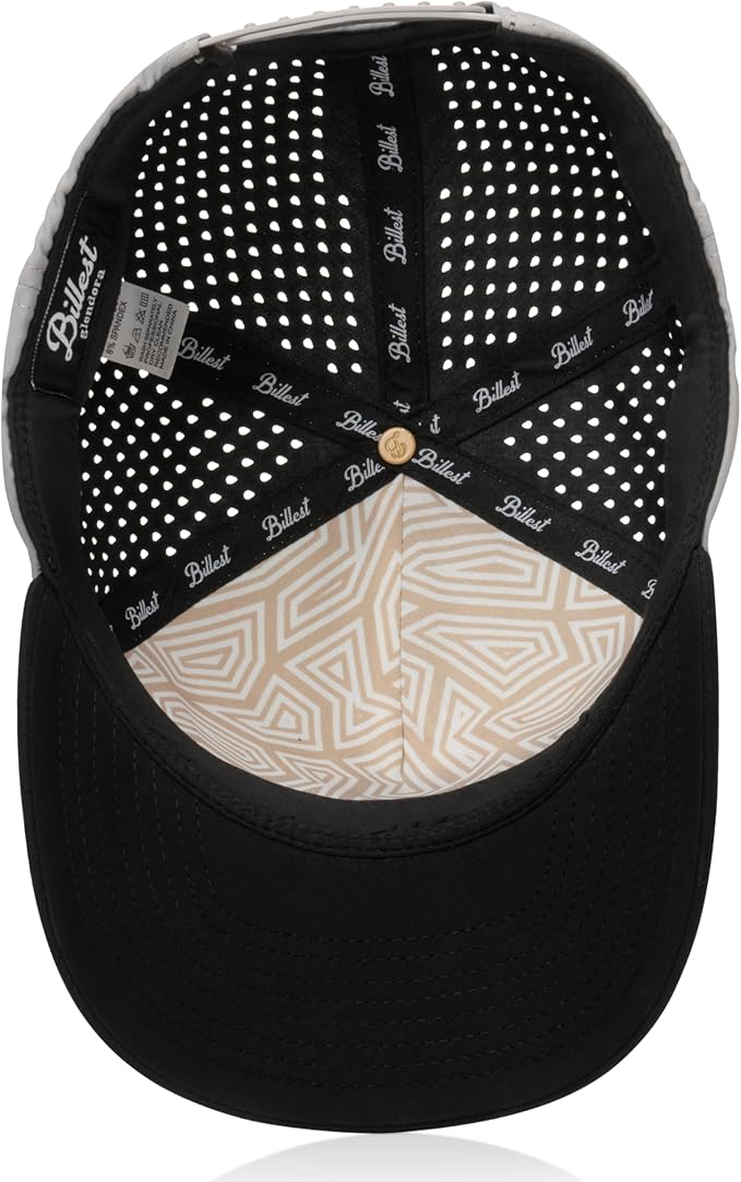 Glendora Snapback Hat | 5-Panel High Crown Blank Cap for Men & Women | Breathable, Lightweight, & Curved Bill