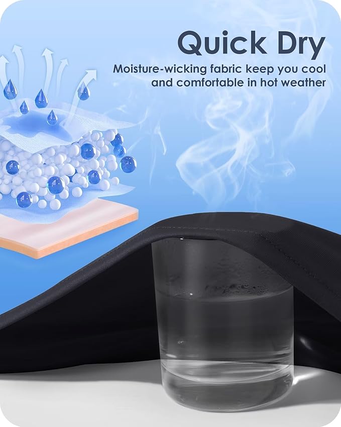 Boladeci Men's Tank Top Workout Athletic Quick Dry UPF 50+ Sun Protection Lightweight Summer Beach Gym Sleeveless Shirts