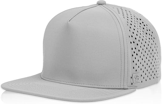 Riverside Snapback Hat | 5 Panel Blank Cap for Men & Women | Breathable & Lightweight | Outdoor | Flat Bill