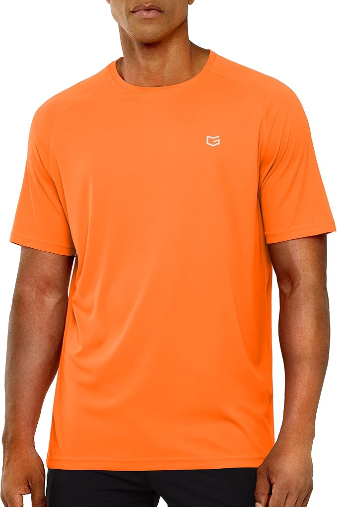 G Gradual Men's Workout Quick Dry T-Shirts Short Sleeve Lightweight Cooling Gym Shirts Tee for Running, Beach, Hiking