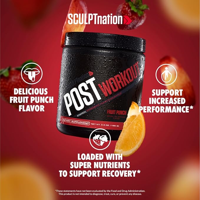 Sculpt Nation by V Shred Post Workout Fruit Punch and Apple Cider Vinegar Bundle