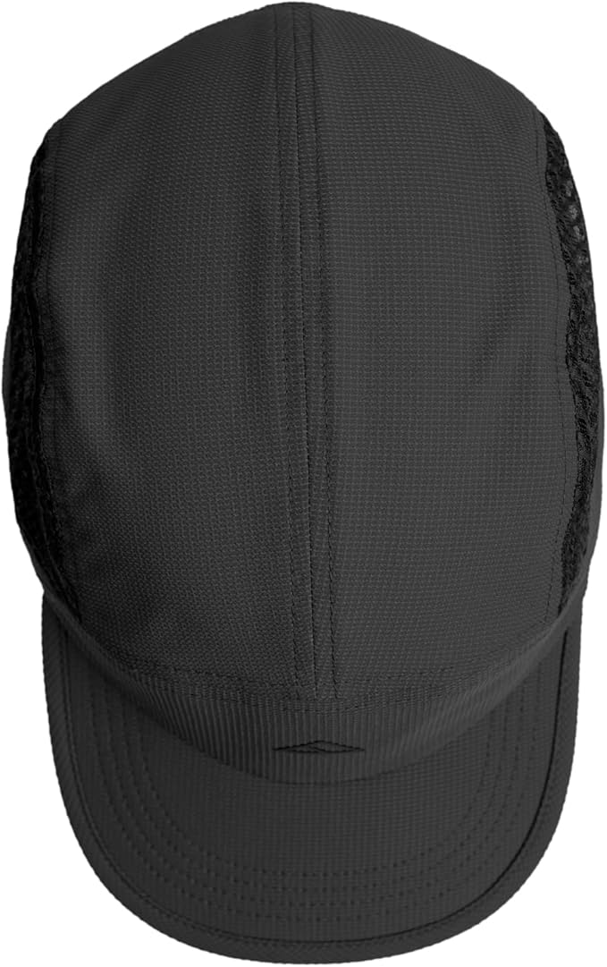 Tillak Element Hat, Ultralight Stretch Polyester and Mesh Cap with Soft Foam Bill and Snap Closure