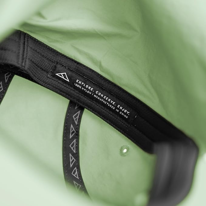 Tillak Chamisa Sun Hat, Lightweight Nylon 5 Panel Cap with Hide-able Neck Shade and Spring Cord