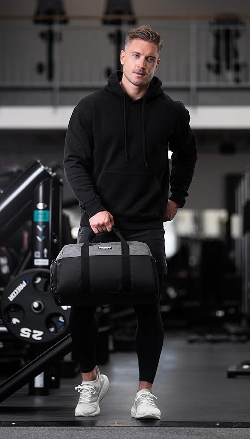 Fitgriff® Gym Bag V2 for Men and Women with Shoe & Wet Compartment - Duffle Bag for Travel, Sports, Fitness and Workout