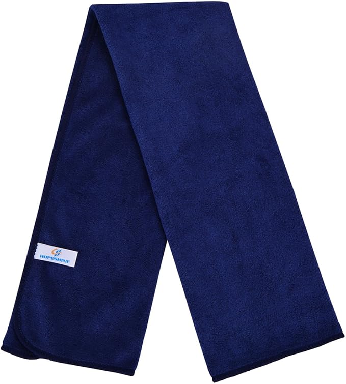 HOPESHINE Gyms Towels for Men & Women Microfiber Exercise Fitness Home Absorbent Sweat Yoga Towels Sports Towels Soft Fast Drying 16inch x32inch 3-Pack