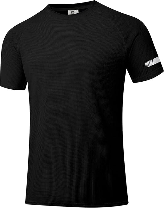 Holure Men's Mesh Quick-Dry Short Sleeve Workout T-Shirt