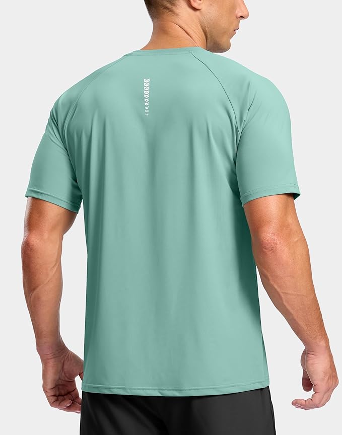 G Gradual Men's Workout Athletic T-Shirts Moisture Wicking Cooling Running Shirts Short Sleeve Performance Tee for Gym Tennis