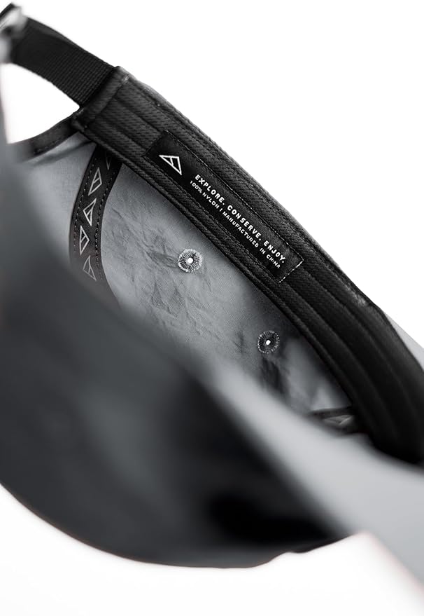 Tillak Wallowa Camp Hat, Lightweight Nylon 5 Panel Cap with Snap Closure