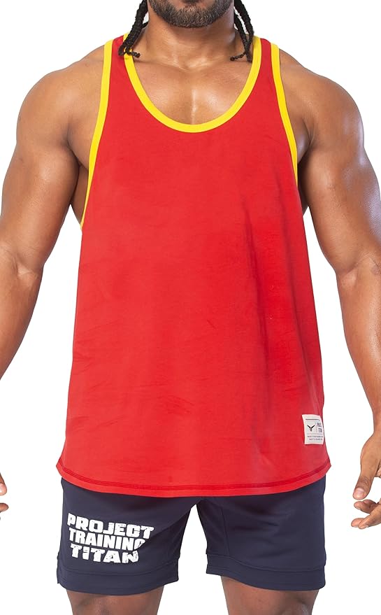 Men's Bodybuilding Stringer Tank Top Sleeveless Gym Shirts