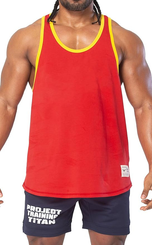 Men's Bodybuilding Stringer Tank Top Sleeveless Gym Shirts