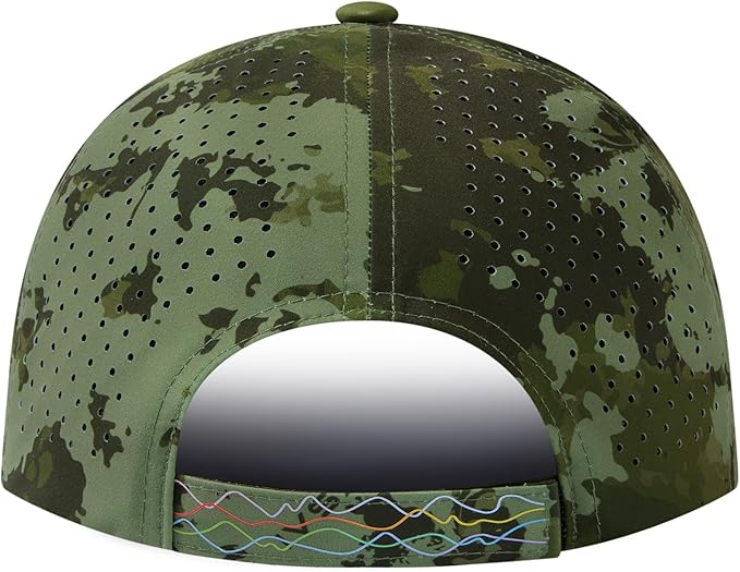 UPF 50+ Performance Water Resistant Baseball Cap Lightweight Breathable Hat Golf Running Boat Hiking for Men Women