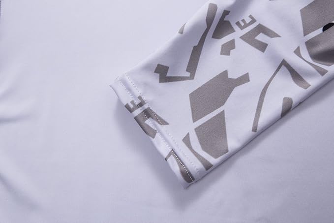 Men's Soft Slim Long Sleeve Dry-Fit Compression Gym Trainning Shirt