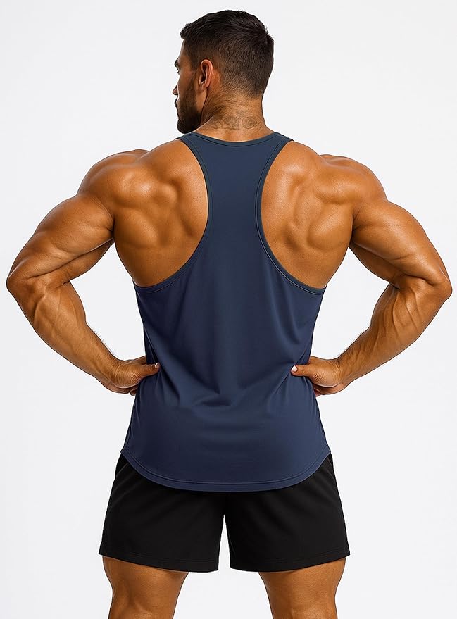 Men's Bodybuilding Stringer Tank Top Sleeveless Gym Shirts