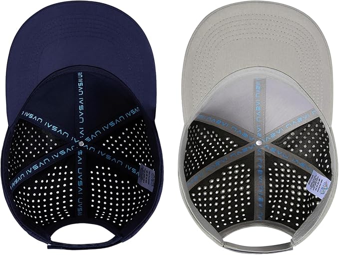 UPF 50+ Performance Water Resistant Baseball Cap Lightweight Breathable Hat Golf Running Boat Hiking for Men Women