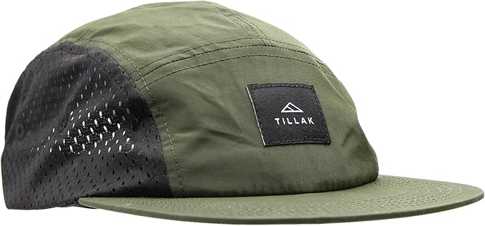 Tillak Wallowa Trail Hat, a Lightweight Nylon and Stretch Mesh 5 Panel Cap