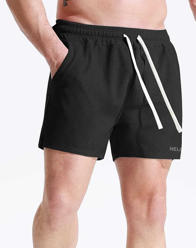 NELEUS Men's 7 inch Running Shorts Athletic Gym Workout Shorts with Pockets