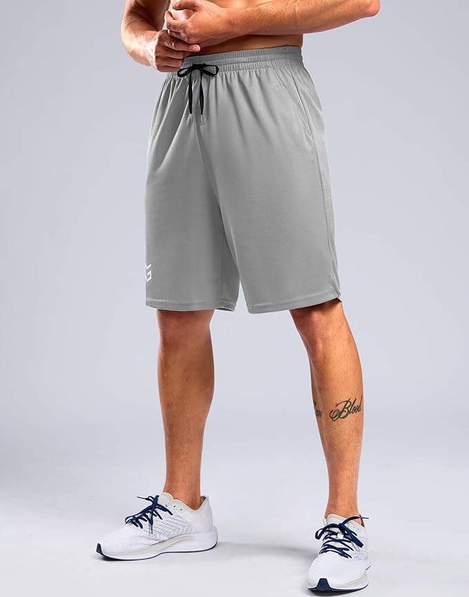 G Gradual Men's Athletic Workout Shorts with Pockets 5"/7"/9" Lightweight Quick Dry Gym Basketball Running Shorts for Men
