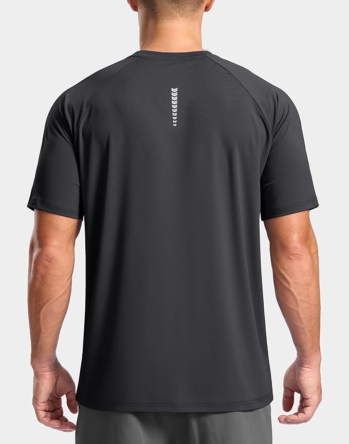 G Gradual Men's Workout Athletic T-Shirts Moisture Wicking Cooling Running Shirts Short Sleeve Performance Tee for Gym Tennis