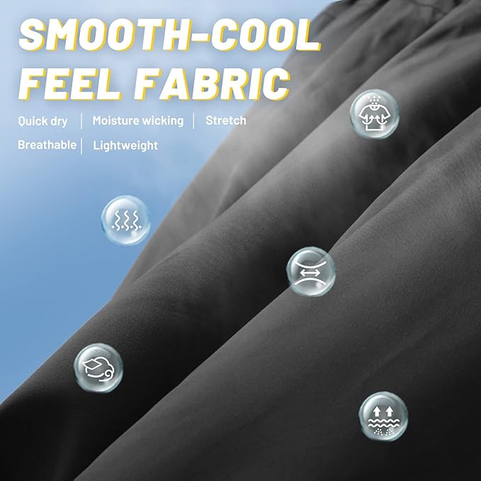 MIER Men's Workout Running Shorts Quick Dry Active 5 Inches Shorts with Pockets, Lightweight, Breathable