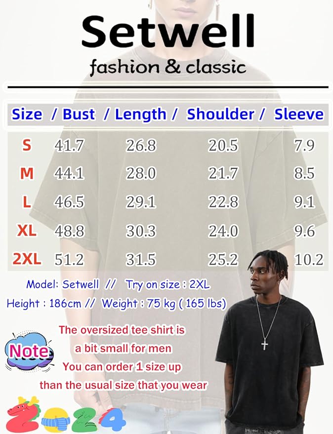 Workout T Shirts for Men Oversized Gym Loose Fit Tshirt Heavy Cotton Washed Vintage Faded Sleeping Tee Unisex Tops