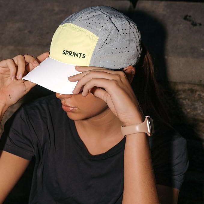 Sprints Race Day Performance HyperG Racing Cap | The Lightweight, Quick Dry, Running, Sport Hat, One Size, Unisex