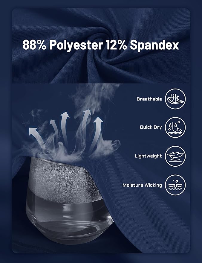 TACVASEN Mens Workout Tank Top UPF 80+ Y-Back Muscle Shirts Quick Dry Sleeveless Tee Shirt for Swim Beach Gym Athletic