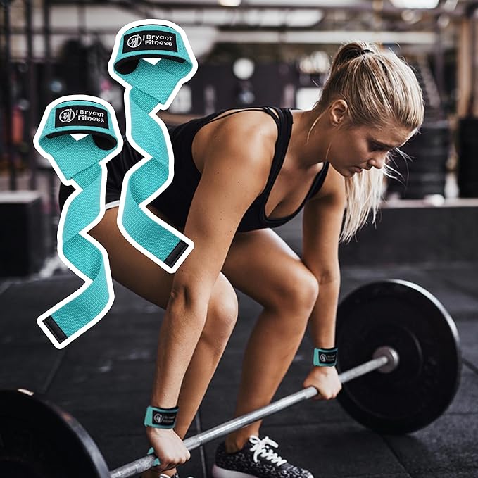 J Bryant Lifting Wrist Straps for Weightlifting and Ankle Strap for Cable Machines Booty Workouts Strength Training Attachments