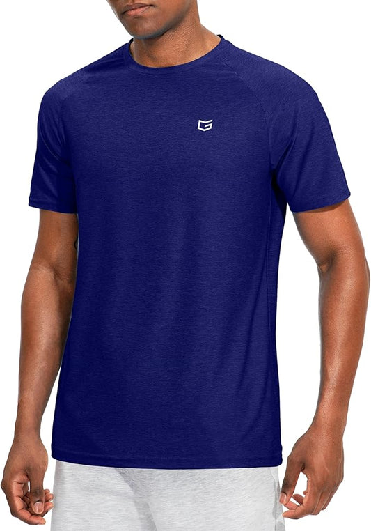 G Gradual Men's Workout Quick Dry T-Shirts Short Sleeve Lightweight Cooling Gym Shirts Tee for Running, Beach, Hiking