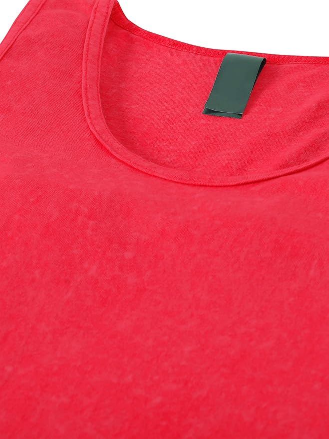 Hat and Beyond Mens Tank Top Soft Performance Boxing Gym Shirts Plain Muscle Tee