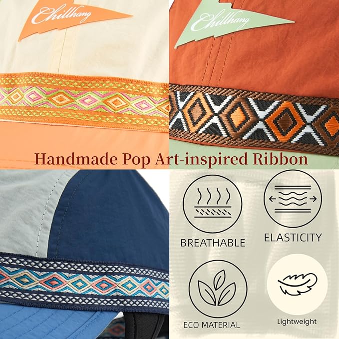 Vintage American-Style Sports Sunscreen Baseball Cap,Outdoor Camping Sunshade Waterproof and Non-Slip Surfing Hat Water Sport