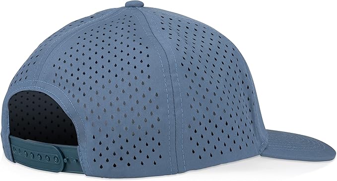 Gilbert Performance Snapback Hat | 5 Panel Blank Cap for Men & Women | Breathable & Lightweight | Curved Bill