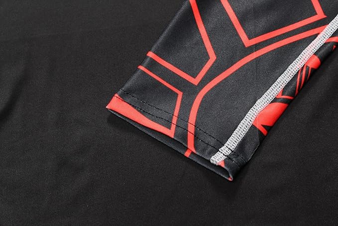 Men's Soft Slim Long Sleeve Dry-Fit Compression Gym Trainning Shirt